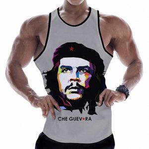 Che Guevara 3D Gedrukt Tank Tops Sleevel Shirts Lente Zomer Harajuku Streetwear Oversized T-shirt Tops Tees Herenkleding x4X8 #