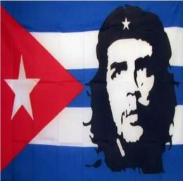 Che Guevara Cuba Flag 3ft x 5ft Polyester Banner Flying 150 90cm Flag personnalisé extérieur CG46595863