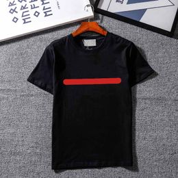 Barato 20fw Moda Hombre Mujer Jerseys Camisetas Hombre Letras impresas Homme ropa de verano S-2XL Envío gratis en blanco y negro