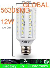 Goedkoop 5 -delige LED -licht LED maïslicht 15W E27 LED -lamp E14 B22 5630 SMD 60 LED 1800lm Warm koele witte gloeilampen 110V 130V 2206750550