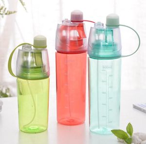 Bouteille de pulvérisation de gymnase 600400 ml pas cher Drink Bottle Sport Water avec monsieur et SIPPER PORTABLE POUR OUTDOOR1596751