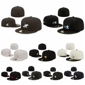 Goedkoop alle teamlogo-logo-ontwerper gemonteerde hoeden maat hoed honkbal snapbacks passen platte hoed borduurwerk verstelbare basketbal petten buiten sport hiphop beanies mesh maat 7-8