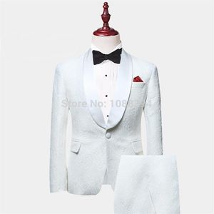 Barato y fino, un botón, padrinos de boda, chal, solapa, novio, esmoquin, trajes de hombre, boda, graduación, cena, hombre, chaqueta, chaqueta, pantalones, corbata A653312d