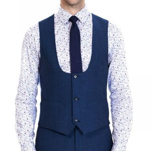 et fines gilets à boutonnage simple style britannique pour hommes adaptés au dîner de danse de mariage pour hommes gilet pour hommes a23