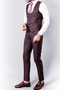 Chalecos de un solo pecho baratos y finos Estilo británico para hombres Adecuado para bodas / bailes / cenas para hombres El mejor chaleco para hombres A30