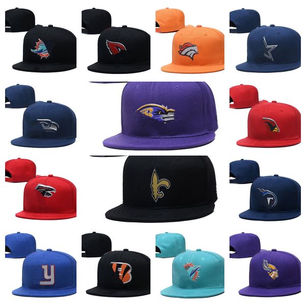 Snapbacks de béisbol baratos sombreros ajustables Diseñador Flat Instited todo TEM Bordado de algodón Baloncesto Fútbol Mal de malla Cerrada al aire libre Capilla deportiva