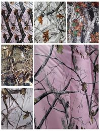 Tissus en Satin de Camouflage bon marché, robes de mariée, bricolage, véritable arbre, chutes de neige, tissu en Satin entier, 6810627