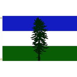 Goedkope Cascadia VLAG Vliegende Decoratie 3x5 FT Banner 90x150 cm Festival Party Gift 100D Polyester gedrukt Hot Selling