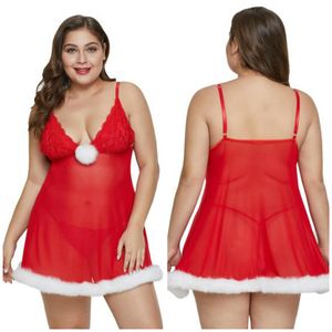 Albornoz barato de Navidad para mujer, camisón de tul de talla grande, ilusión corta, bata de tocador nupcial sexi, ropa de dormir para fiesta de vacaciones