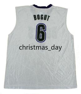 Goedkope Custom Andrew Bogut # 6 Basketbal Jersey Aangepaste Any Name Number Stitched Jersey XS-5XL