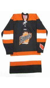 Goedkope Custom Fort Wayne Komets Echl Ccm Hockey Jersey Stitch Voeg een nummer toe Naam Heren Xs6xl7118569