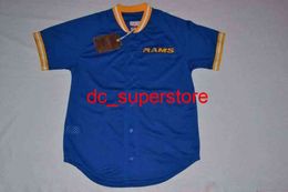 Custom Los Angeles à Los Angeles Sendons pro-mail en jersey Front Bleu tous les hommes cousus Femmes jeunes XS-6XL