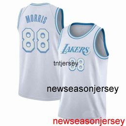Goedkope Custom Markieff Morris #88 2021 Swingman Jersey Stitched Heren Dames Jeugd XS-6XL Basketbalshirts