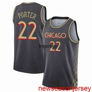 Pas cher Personnalisé Otto Porter # 22 2021 Swingman Jersey Cousu Hommes Femmes Jeunesse XS-6XL Maillots De Basket-ball