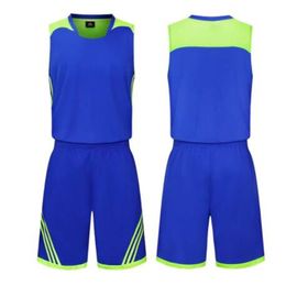 Maillots de basket-ball personnalisés bon marché Hommes en plein air Chemises de sport confortables et respirantes Maillot d'entraînement d'équipe 056