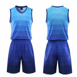Maillots de basket-ball personnalisés bon marché Hommes en plein air Chemises de sport confortables et respirantes Maillot d'entraînement d'équipe 072