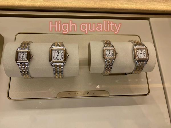 Diseñador barato de alta calidad Diamante Mujeres Movimiento de cuarzo Relojes Montre Reloj Clásico Zafiro Impermeable Carticheetah 22 27 mm Moda Niza