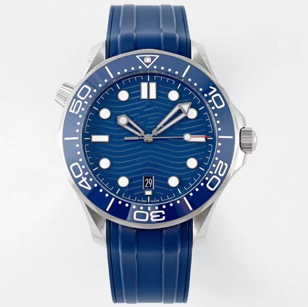 Reloj para hombre de diseñador barato 42 mm Omg Sea 300M RELOJ Movimiento automático de alta calidad Zafiro Impermeable Montre De Luxe 007 Relojes Orologio Di Lusso