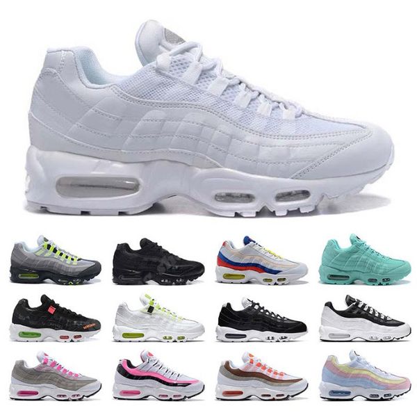 Nike Max 95 Alta calidad 2021 nuevos hombres zapatillas zapatos clásicos 90 hombres y mujeres zapatos deportes entrenador deportivo cojín 90 superficie zapatos deportivos