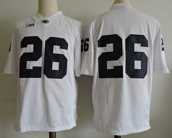 Jerseys de fútbol de fútbol barato Jerseys de fútbol masculino Jerseys Nittany Football Jerseys 26 Barkley 9 Trace McSorley 88 Gesicki 2 Marcus Allen Navy