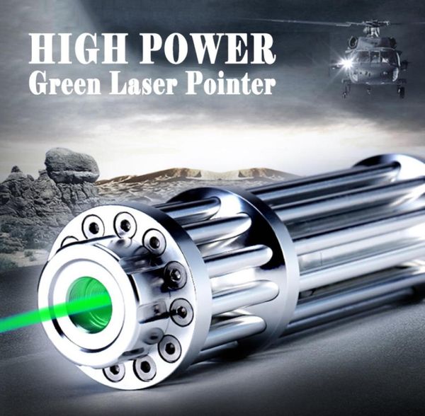 Goedkope Hoge Kwaliteit 532nm Groene Laser Pointers torch verstelbare focus match lazer pointer pen 5 star caps 7865641