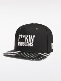 Hat clásico de alta calidad barato Moda Hip Hop Brand Man Woman Snapbacks Blackwhite CS WL FKin039 Problemas Classic C4188807