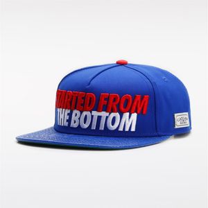 Goedkope hoge kwaliteit hoed klassieke mode hiphop merk man vrouw snapbacks koningsblauw rood wit CS WL DE ZES CAP335f