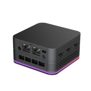 Tablette intel 12e n100 double lan, mini pc de jeu industriel, nano intégré, ddr5, windows 11, pour la maison et le bureau, bon marché