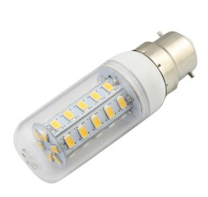 Ampoules LED LED maïs lumière E27 ampoule lustre bougie 7W 12W 15W 18W SMD 5730 5630 avec couvercle 56 E26 GU10 E14 B22 G9 blanc chaud