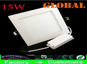 Panel LED barato Luces 15W 1300 lúmenes Lámpara cuadrada redonda Luz de techo súper delgada Blanco natural Blanco cálido Iluminación interior Real Hig5717252