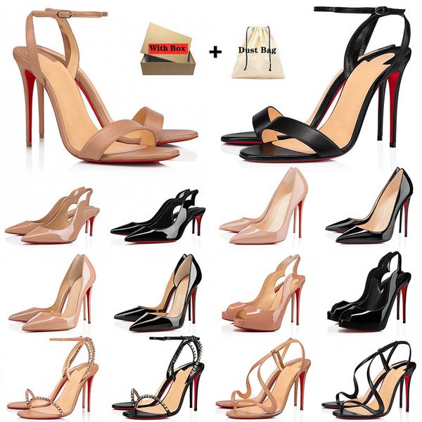 christianss red bottoms heel christain loubotin heels shoes Pumps with Box Women 's Designer spicy Girl so Kate stiletto Rubber love shoes 【code ：L】