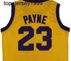 Cheap Men's 23 Martin Payne Jersey Martin TV Show The Movie Basketball Jerseys Cousted Team Yellow Mix Order Order Taille S-XXL