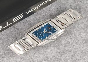 NUEVO GONDOLO CARACE 5200G010 Azul Dial Mon Fase automática Reloj Automatic Mens Pulsera de acero inoxidable Relojes de alta calidad Hello7953532