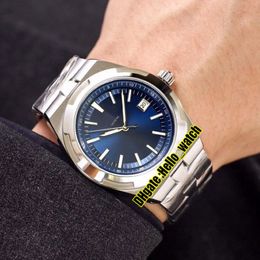 Barato Nuevo en el extranjero 4500V 110A-B128 Dial azul A2813 Reloj automático para hombre Fecha Pulsera de acero inoxidable Caballeros deportivos de alta calidad Wat245c