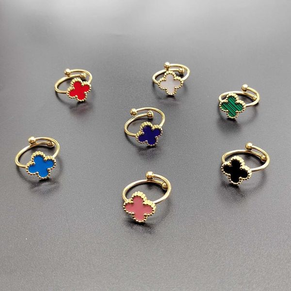 Prix bon marché et bijoux de haute qualité anneaux anneaux réglables chanceux 18k conception polyvalente à la mode avec VNain commun