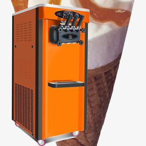 Goedkope prijs automatisch 3 Smaak Fruit Commercieel maken Soft Serve Ice Cream Maker Machine Verticaal