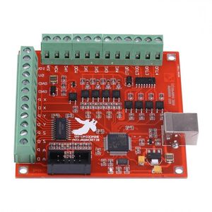 Freeshipping Precio barato USB MACH3 100 Khz Tarjeta controladora de movimiento Placa de ruptura para grabado CNC Soporte de entrada de emergencia Tqjwi