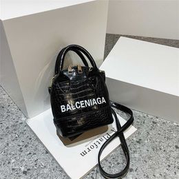 Bolsos baratos bolsas 80% de descuento en un patrón de piedra de gran capacidad de moda de mensajería