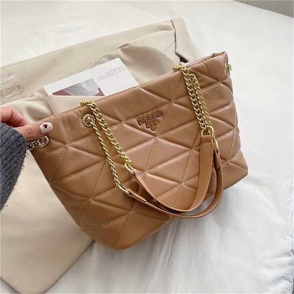 Monederos baratos Bolsos 80% de descuento en cuero de cara suave de color sólido de moda para mujer Hilo bordado de Lingge una cadena mensajero popular