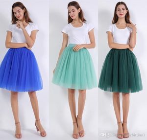 Goedkope Rockabilly Witte Zwarte Korte Tule Bruiloft Bruids Petticoat Cinoline Vrouw Tutu Rok Huwelijkstoebehoren Jupon Mariage CPA1845