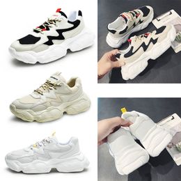 Vente pas cher pour femmes hommes vieux papa chaussures triple blanc gris rouge jaune maille respirant confortable baskets baskets taille 39-44