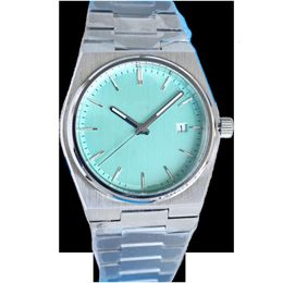 Ventas baratas 316L Acero inoxidable 2824 Movimiento 35 mm 40 mm Unisex Business Green Watch Elegant Automatic Reloj
