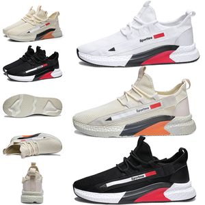 Goedkoop verkopen heren hardloopschoenen zwart wit beige rode vrouwen joggen wandelschoenen designer trainers sneakers maat 39-44 gemaakt in China