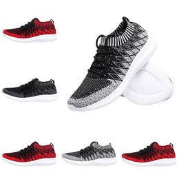 Venta barata mujeres hombres zapatos para correr negro rojo gris Primeknit calcetín entrenadores deportivos zapatillas de deporte marca casera hecha en china tamaño 3944