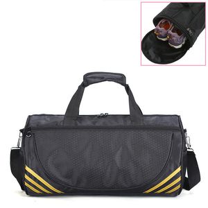 Goedkoop Sports Gym Tas Vrouwen Mannen Fitness voor Yoga Nylon Sport Travel Training Ultralight Duffle Schoenen Kleine SAC de Sport Bag Q0705