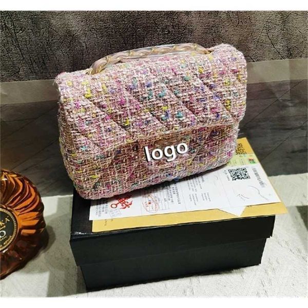 Magasin bon marché 90% de réduction en gros portefeuille de haute qualité Small Designer SheepSkin Modèle pour sac d'épaule Sacs carrés Fat Diamond Plaid Messenger Femmes Classic Quality