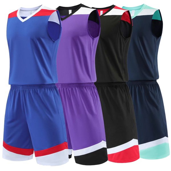 Jerseys de baloncesto de chaleco barato Mujeres personalizadas Suits Sports Sports Sports Breatable Rapid Dry Kids en blanco Sets Sportswear personalizado