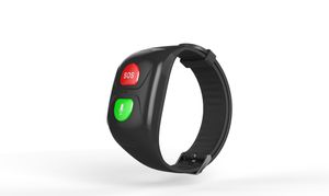 Goedkope waterdichte GPS Smart Bracelet voor volwassenen en ouderen met hartslag en SOS -knop