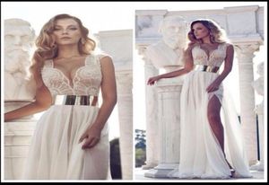 Robes de bal en dentelle blanche pas cher Portrait UK Portrait incroyable en mousseline de soie