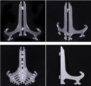 Barato completo de 311 pulgadas de altura de altura transparente de plástico con orizos o soportes de placas de pantalla de la cena Fotos FR1868293